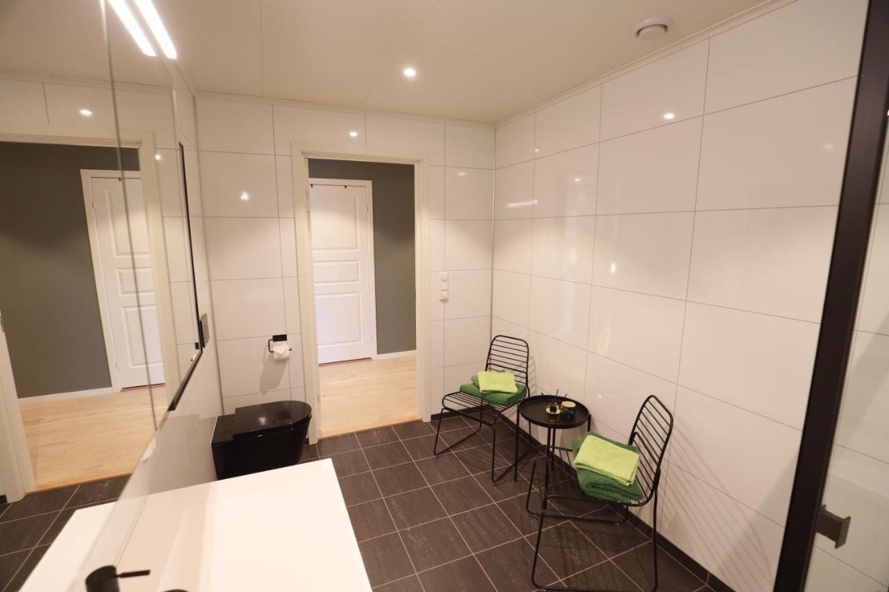 Modern Apartment With Seaview Hammarvika Kültér fotó