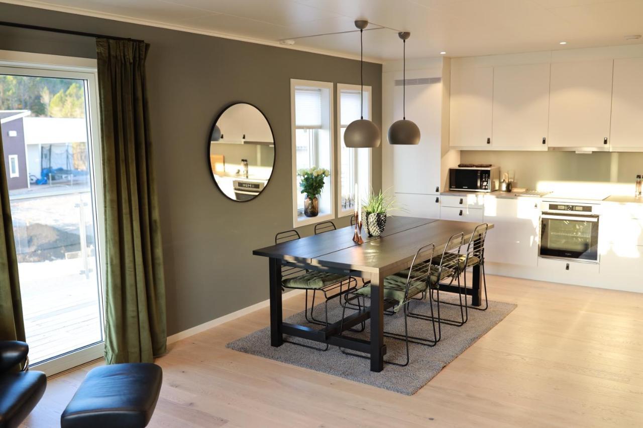 Modern Apartment With Seaview Hammarvika Kültér fotó